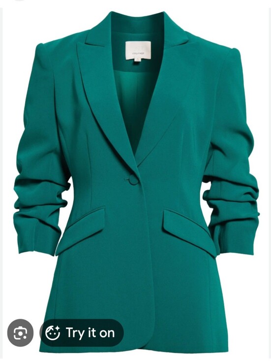 cinq a sept Jackets & Blazers - Cinq A Sept Cheyenne Blazer Malachite 14